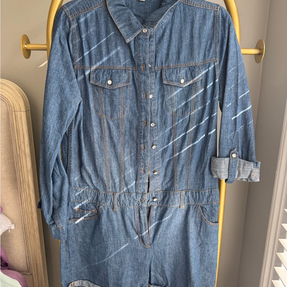 BLVD Denim Jumpsuit
